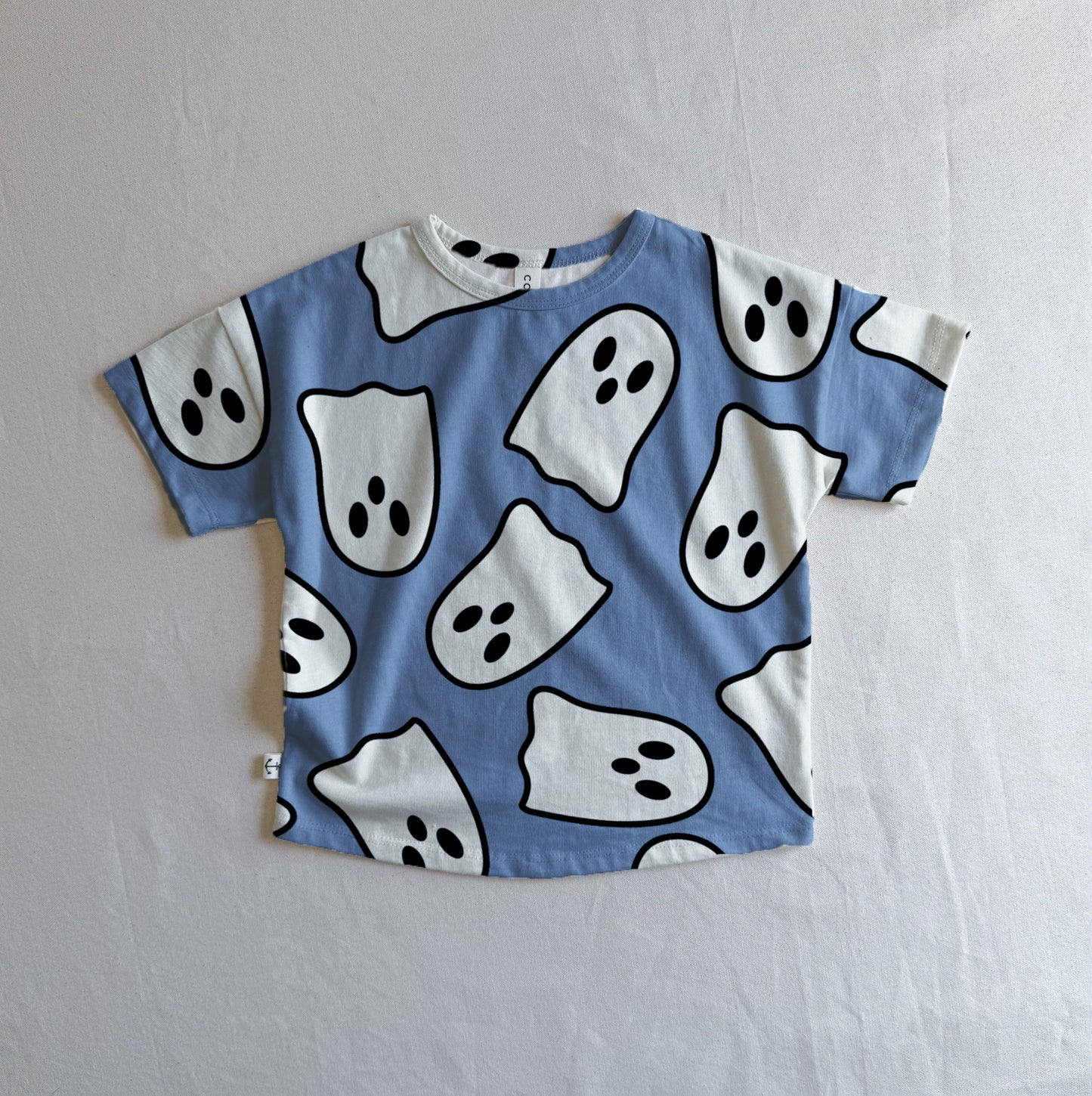 oversized tee | BLUE PHANTOM