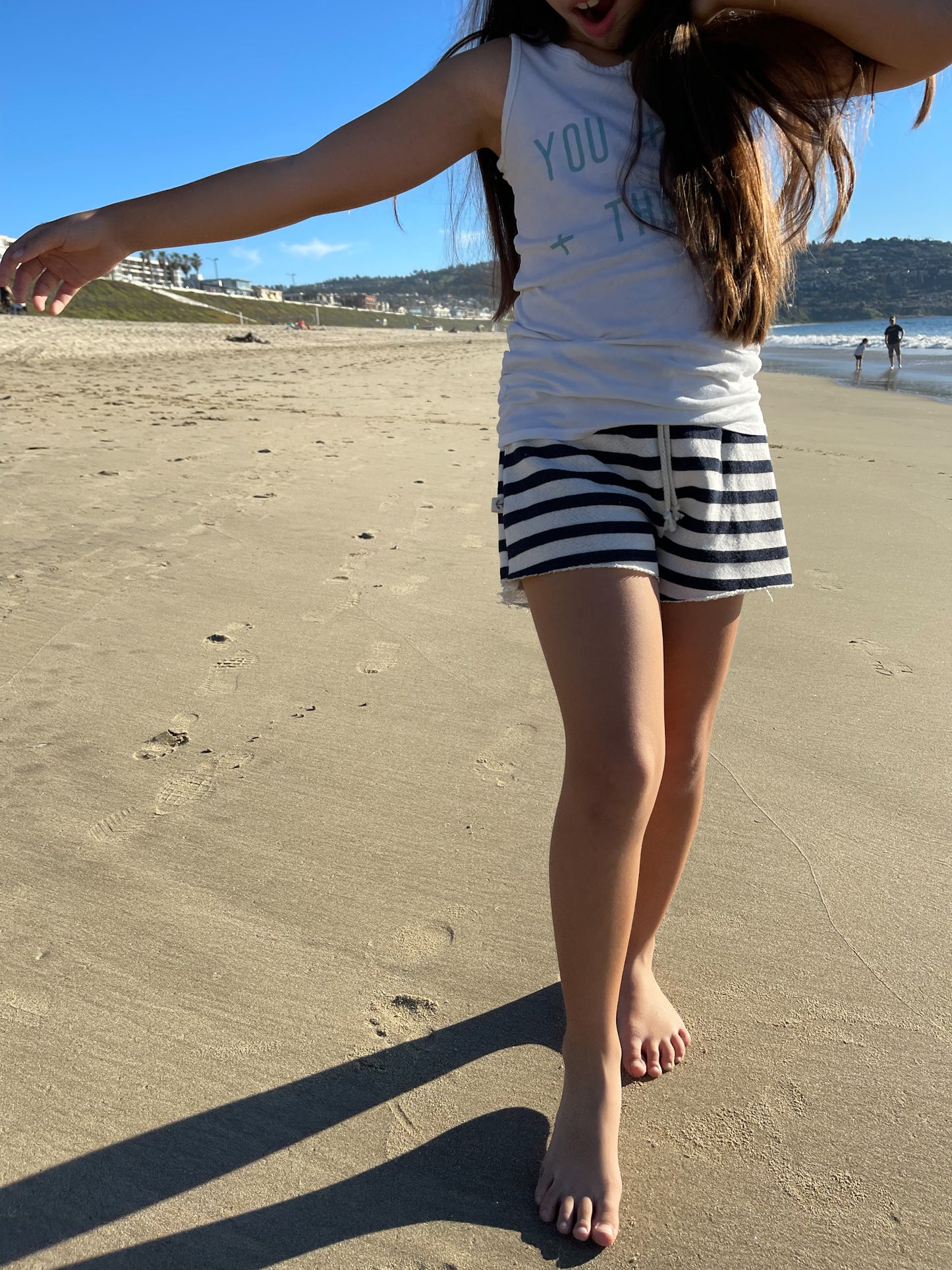 GIRL SHORTS | FROSTED LIME