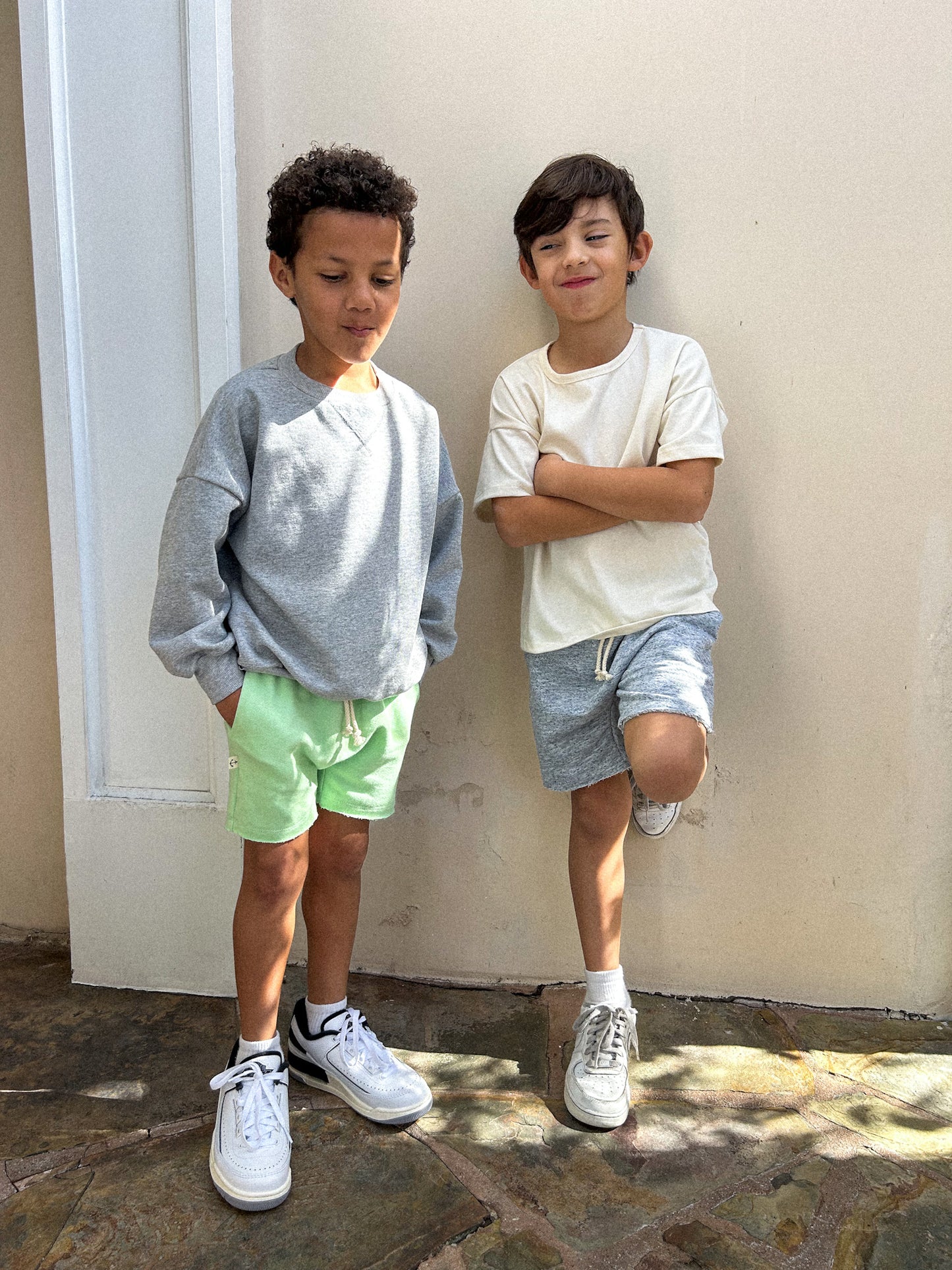 CREW SWEATSHIRT | FROSTED LIME