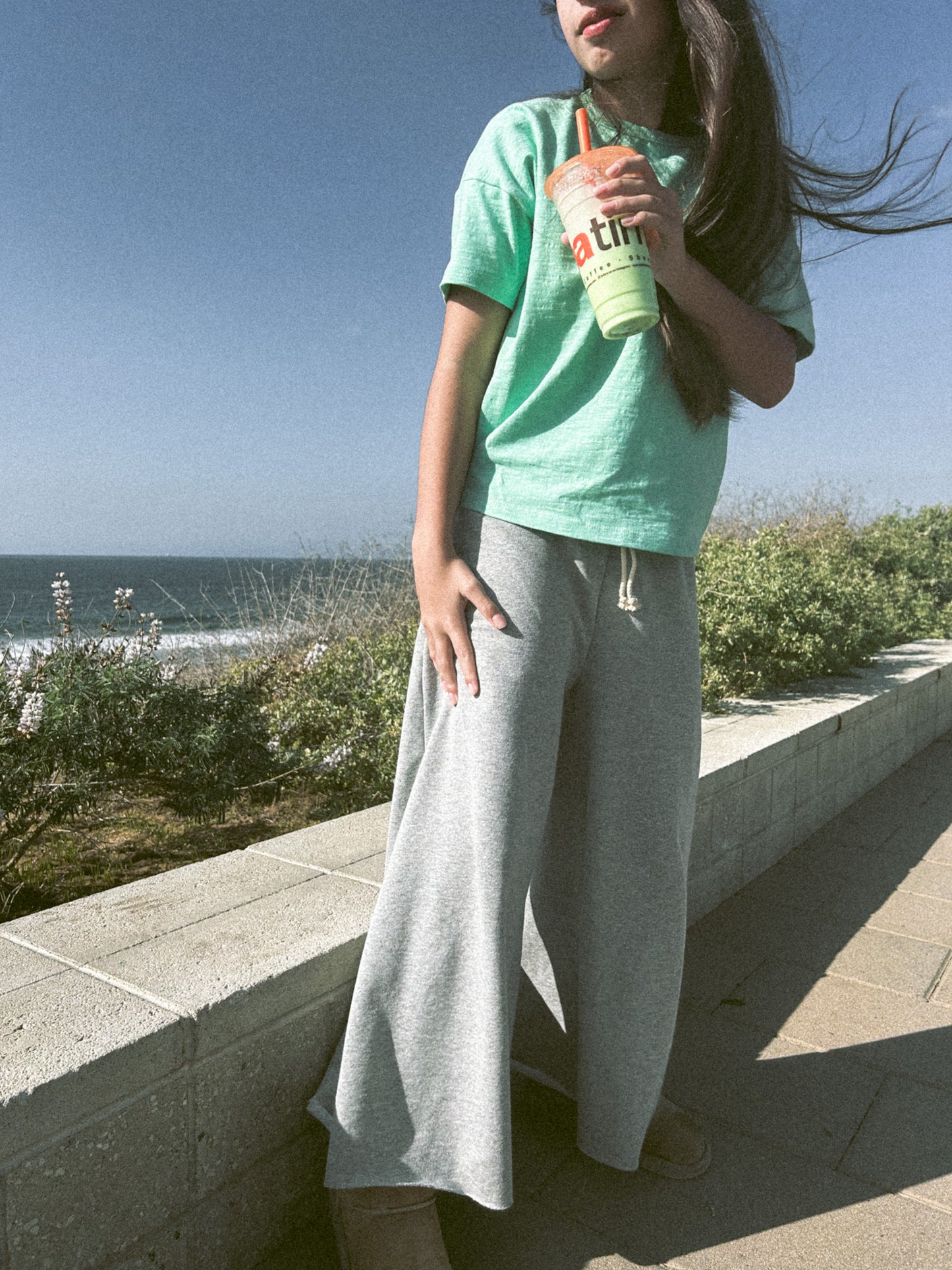 RELAXED TEE | NEON GUAVA