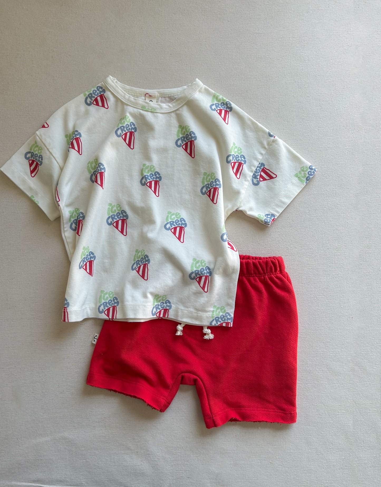 RELAXED TEE | ICE CREAM