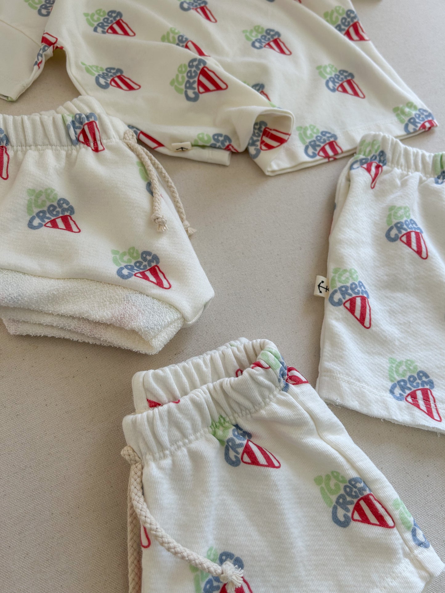 GIRL SHORTS | ICE CREAM