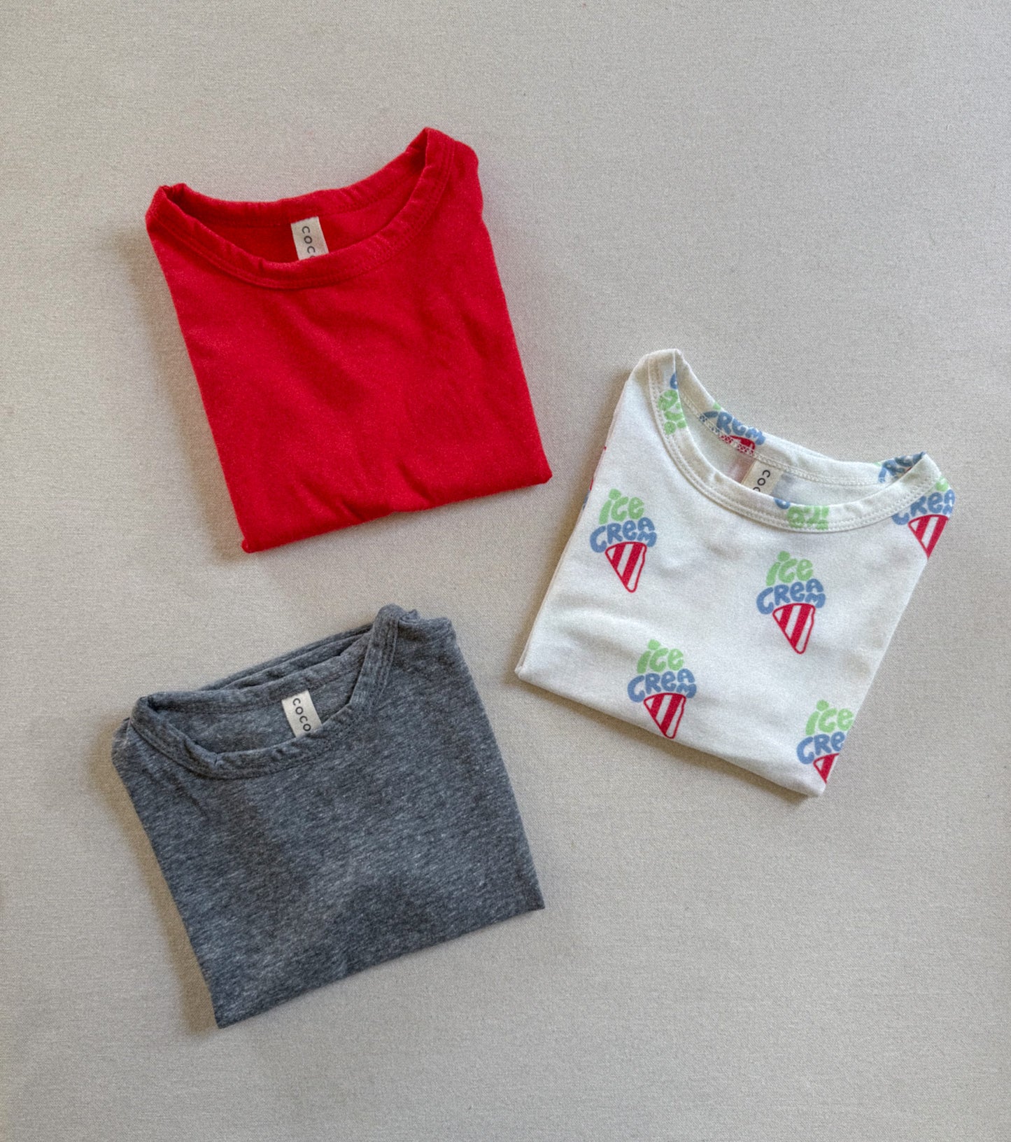 RELAXED TEE | HEATHER GREY