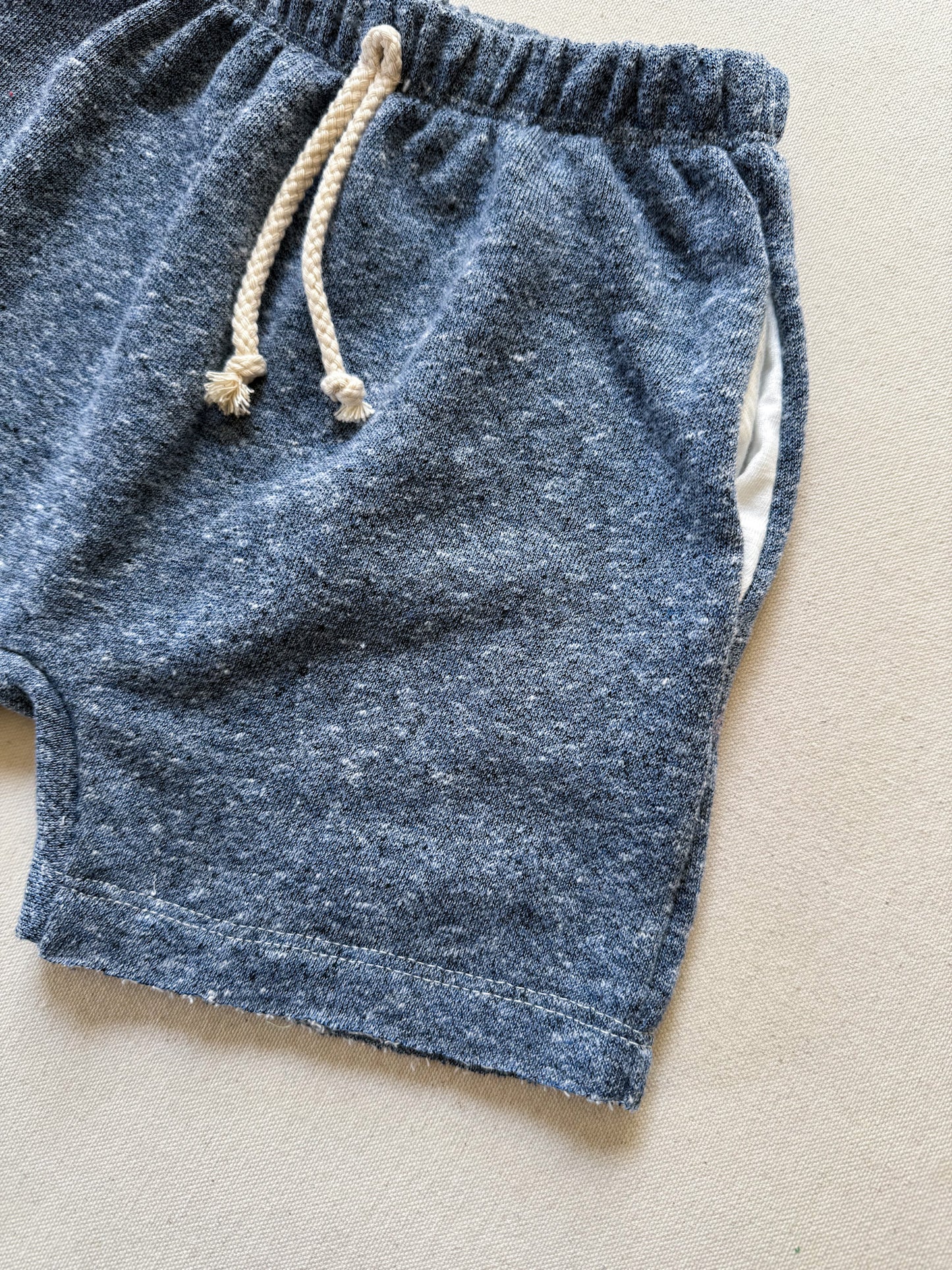 BOY SHORTS | DARK INDIGO REEF