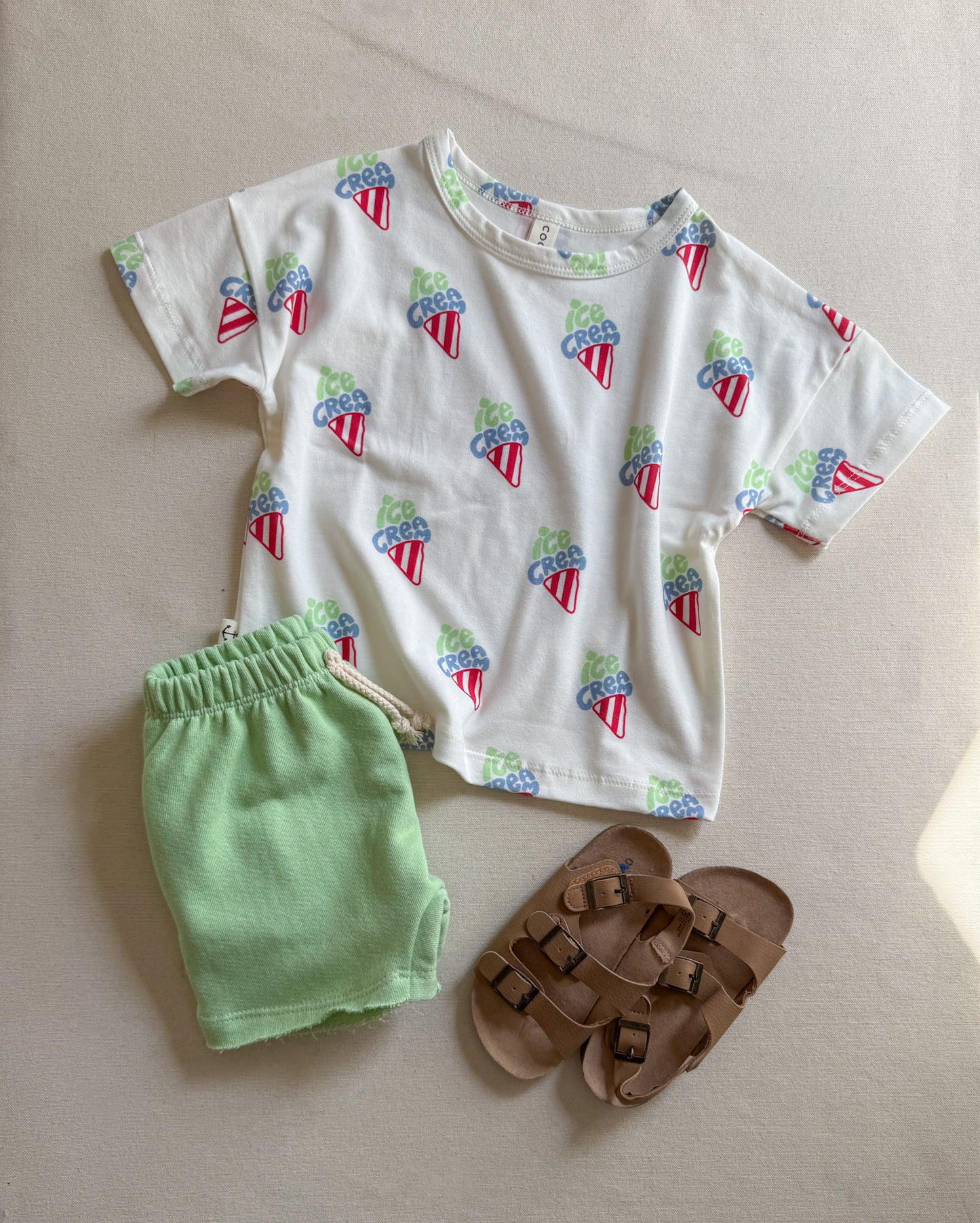 RELAXED TEE | ICE CREAM