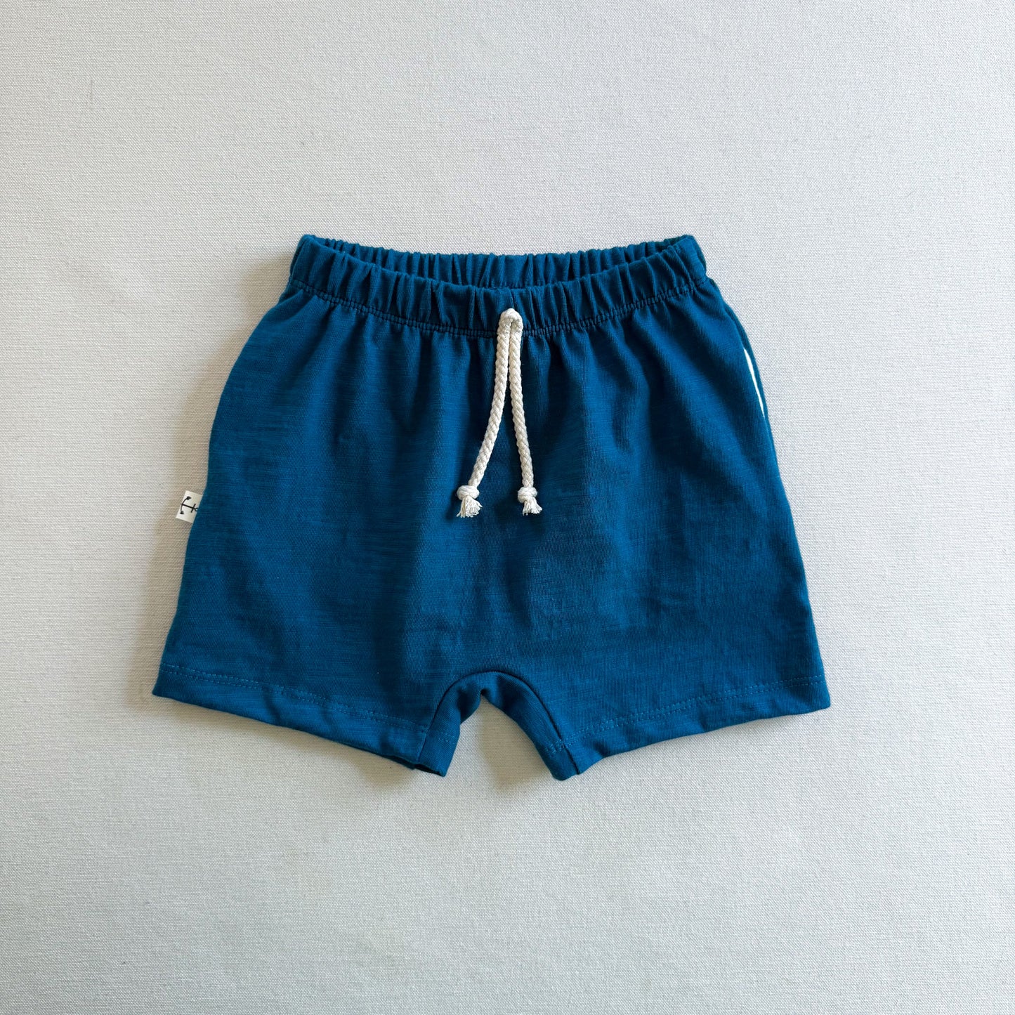 SLUB JERSEY BOY SHORTS | PEACOCK