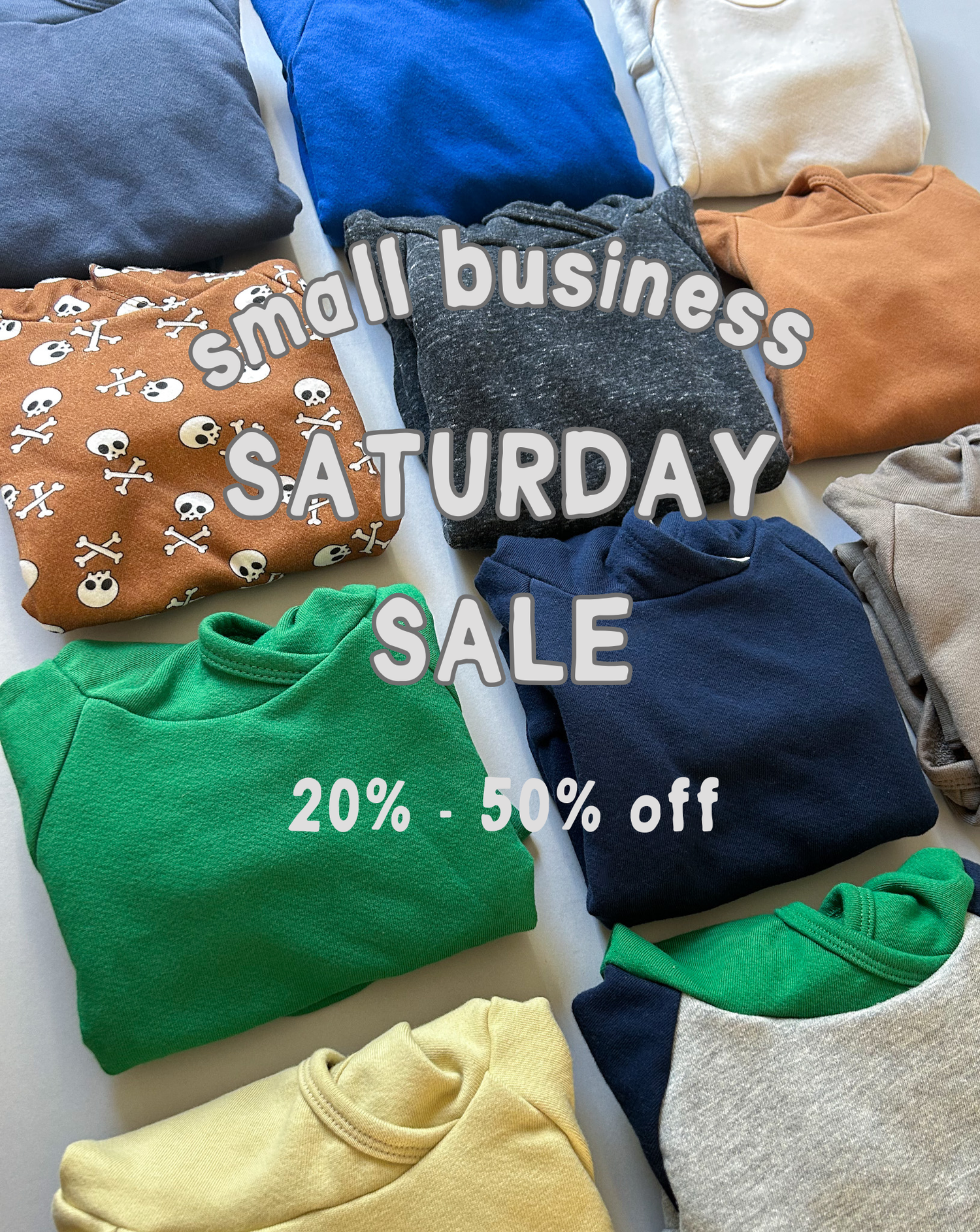 SMALL BUSINESS SATURDAY SALE 🎉