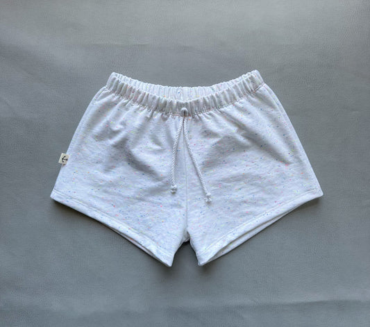 GIRL SHORTS | NEON CONFETTI