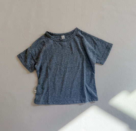 OVERSIZED TEE | HEATHER GREY