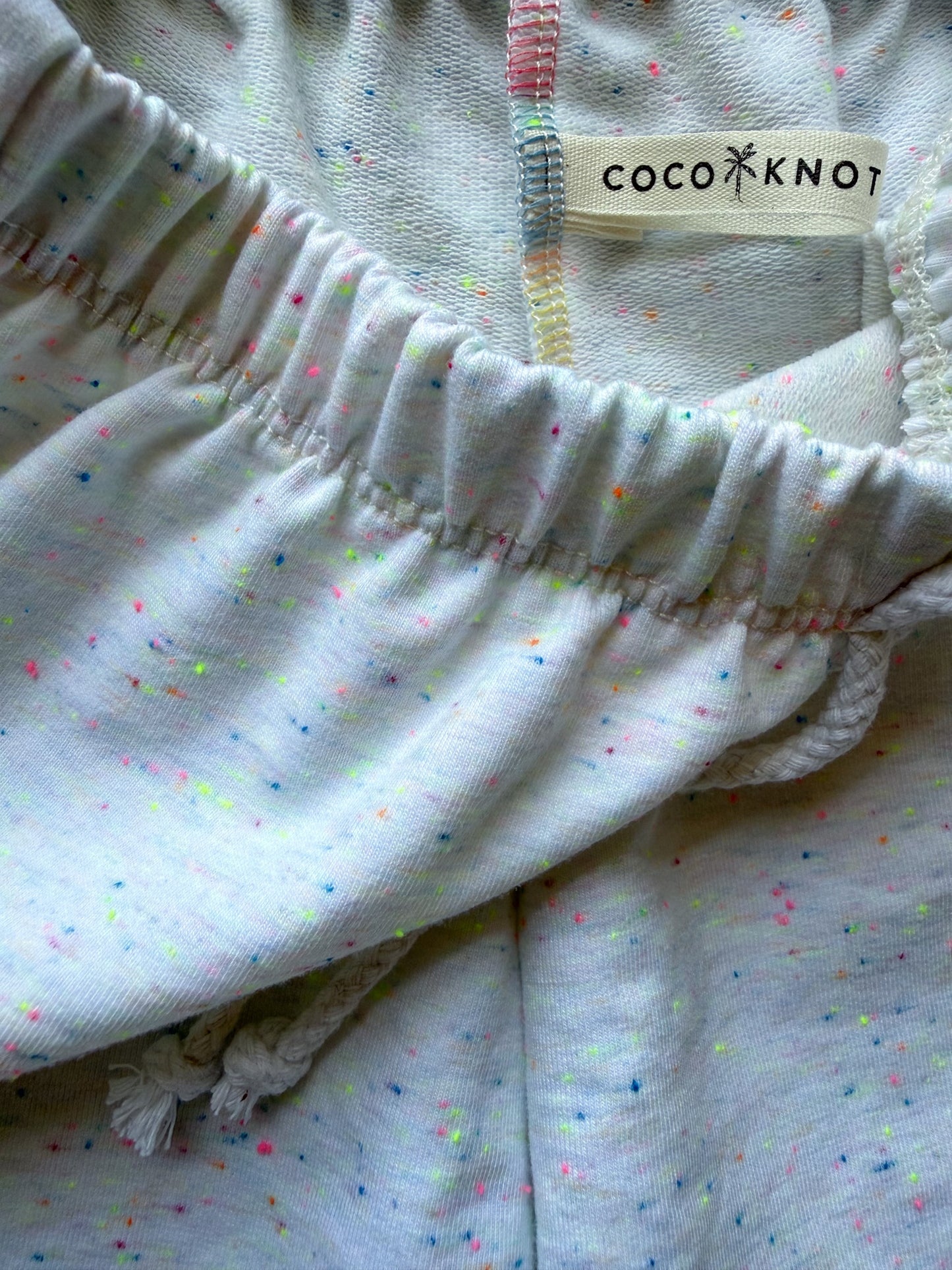 GIRL SHORTS | NEON CONFETTI