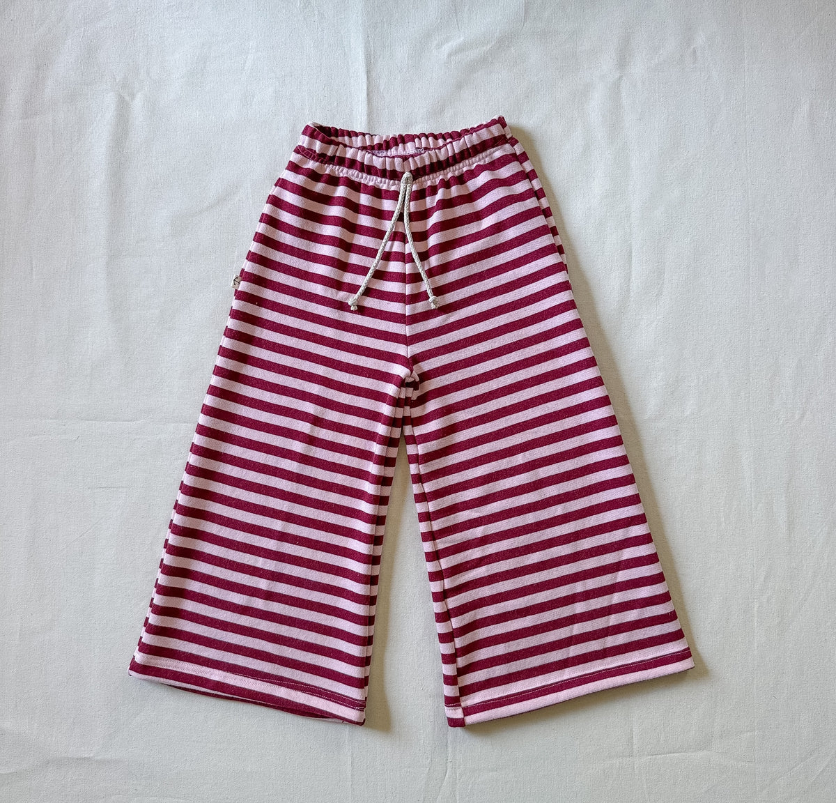 WIDE-LEG PANTS | CANDY STRIPE
