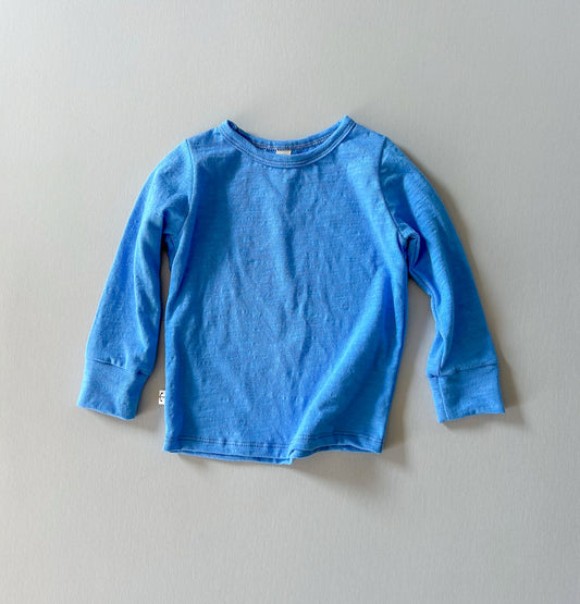 LONG SLEEVE TEE | AZUL