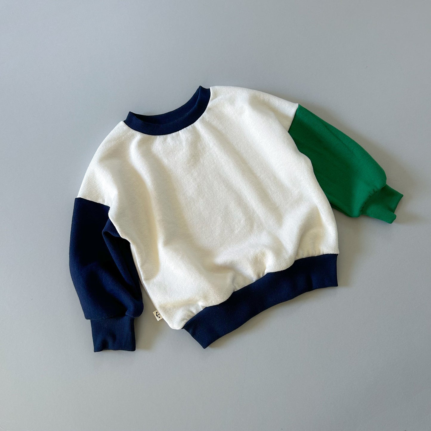 CLASSIC SWEATSHIRT | COCONUT MILK COLOR BLOCK