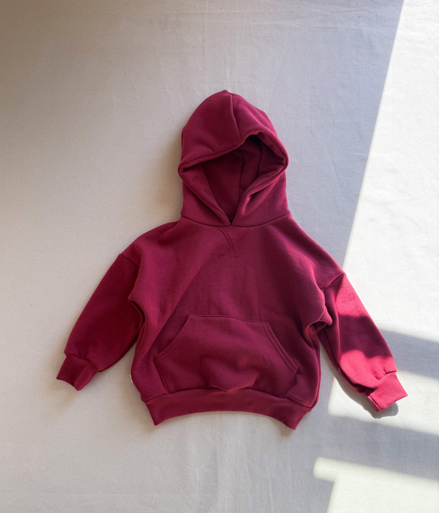 Retro Hoodie | FADED CURRANT