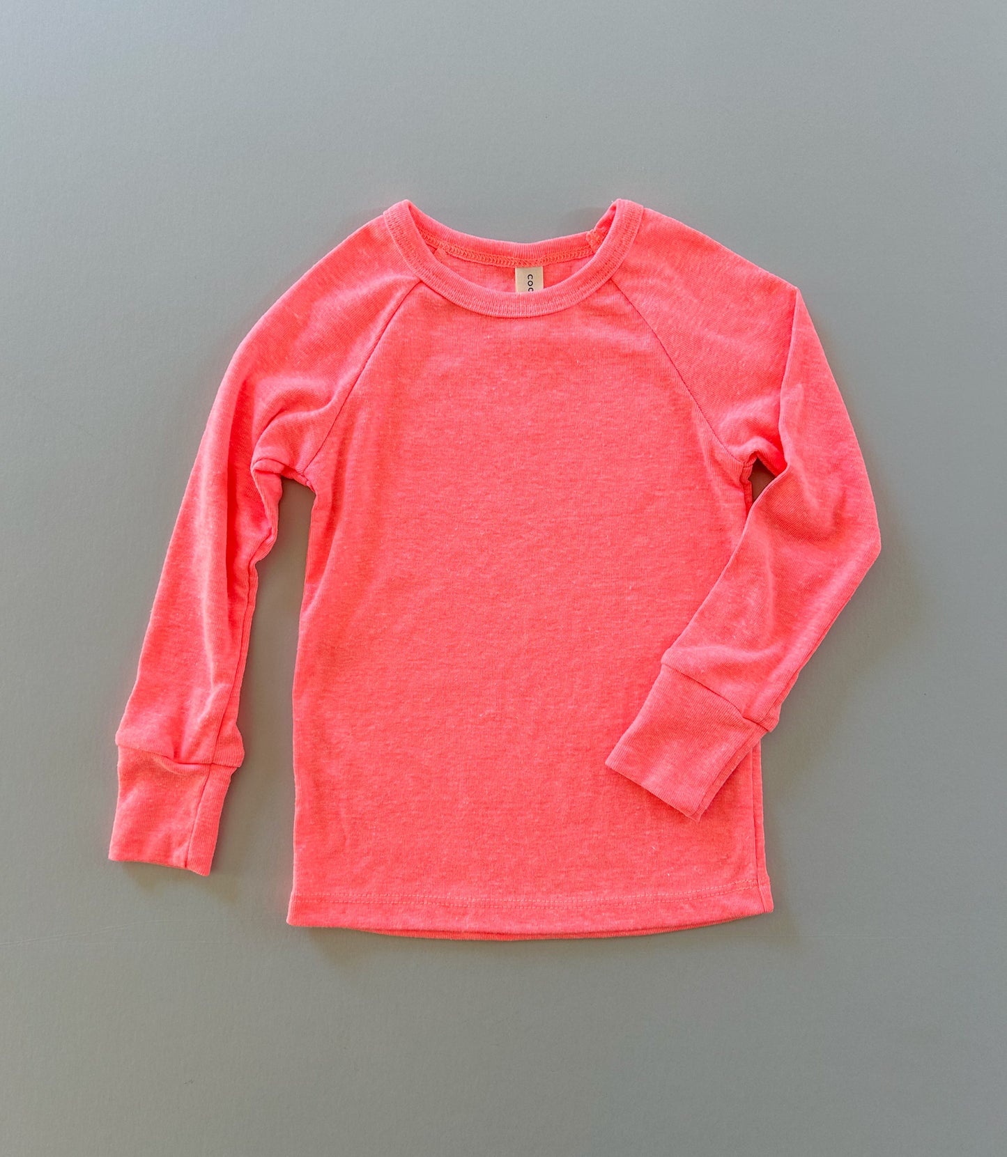 NIGHTS LONG SLEEVE TEE | NEON GUAVA