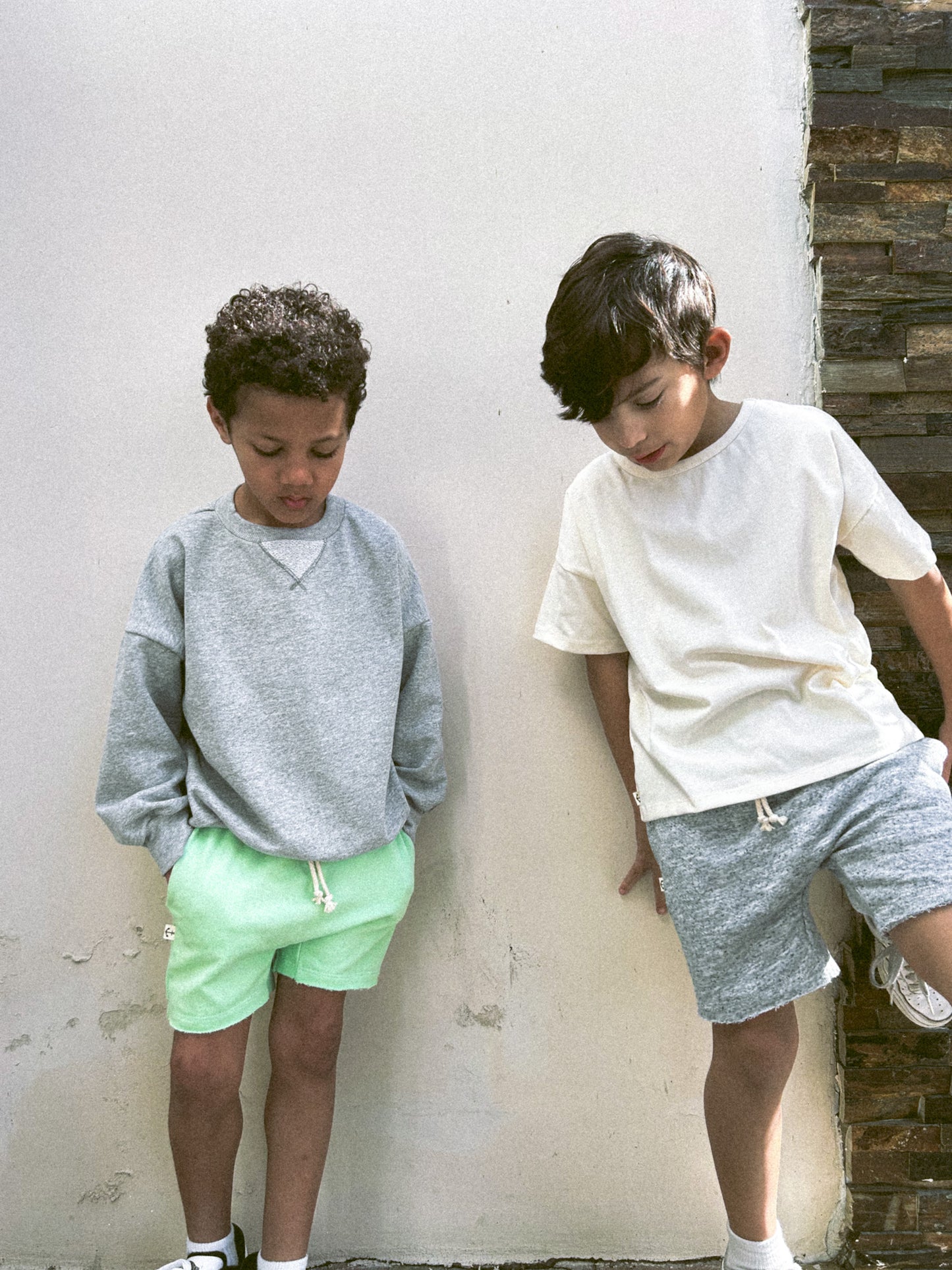 BOY SHORTS | FROSTED LIME (pre-order)