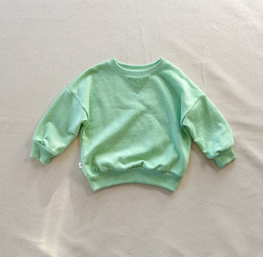 CREW SWEATSHIRT | FROSTED LIME (pre-order)