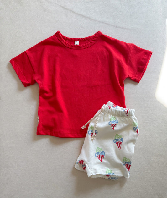 RELAXED TEE | CHERRY BOMB