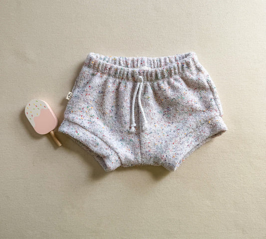 SHORTIES | FIREWORK CONFETTI - TERRY CLOTH