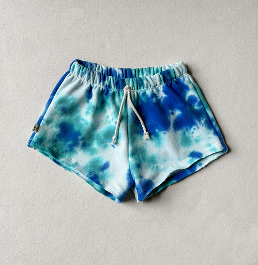 GIRL SHORTS | SURF TIE-DYE