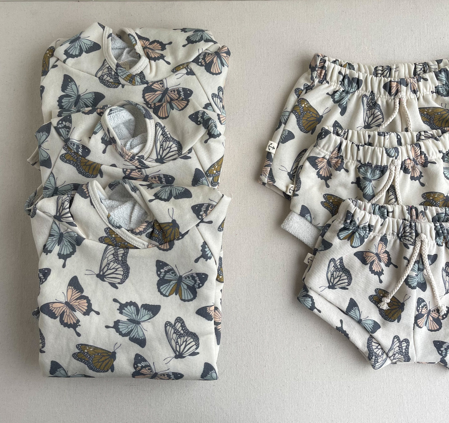 Shorties - Boho Butterflies - sample