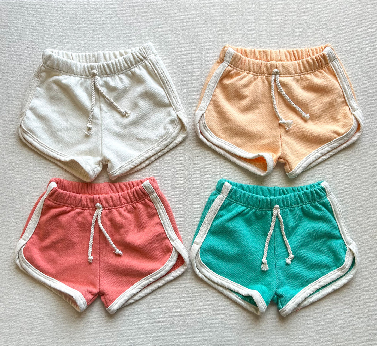 TRACK SHORTS | APRICOT