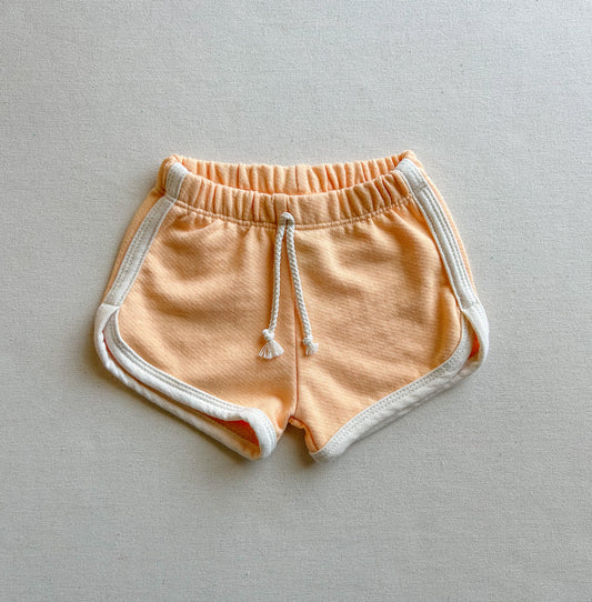 TRACK SHORTS | APRICOT