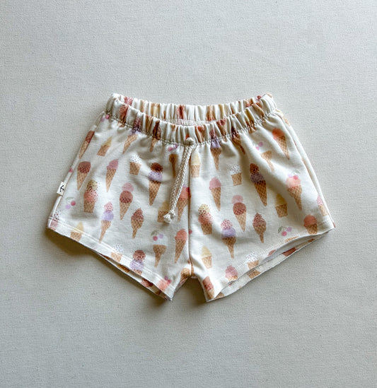 GIRL SHORTS | ICE CREAM CONES