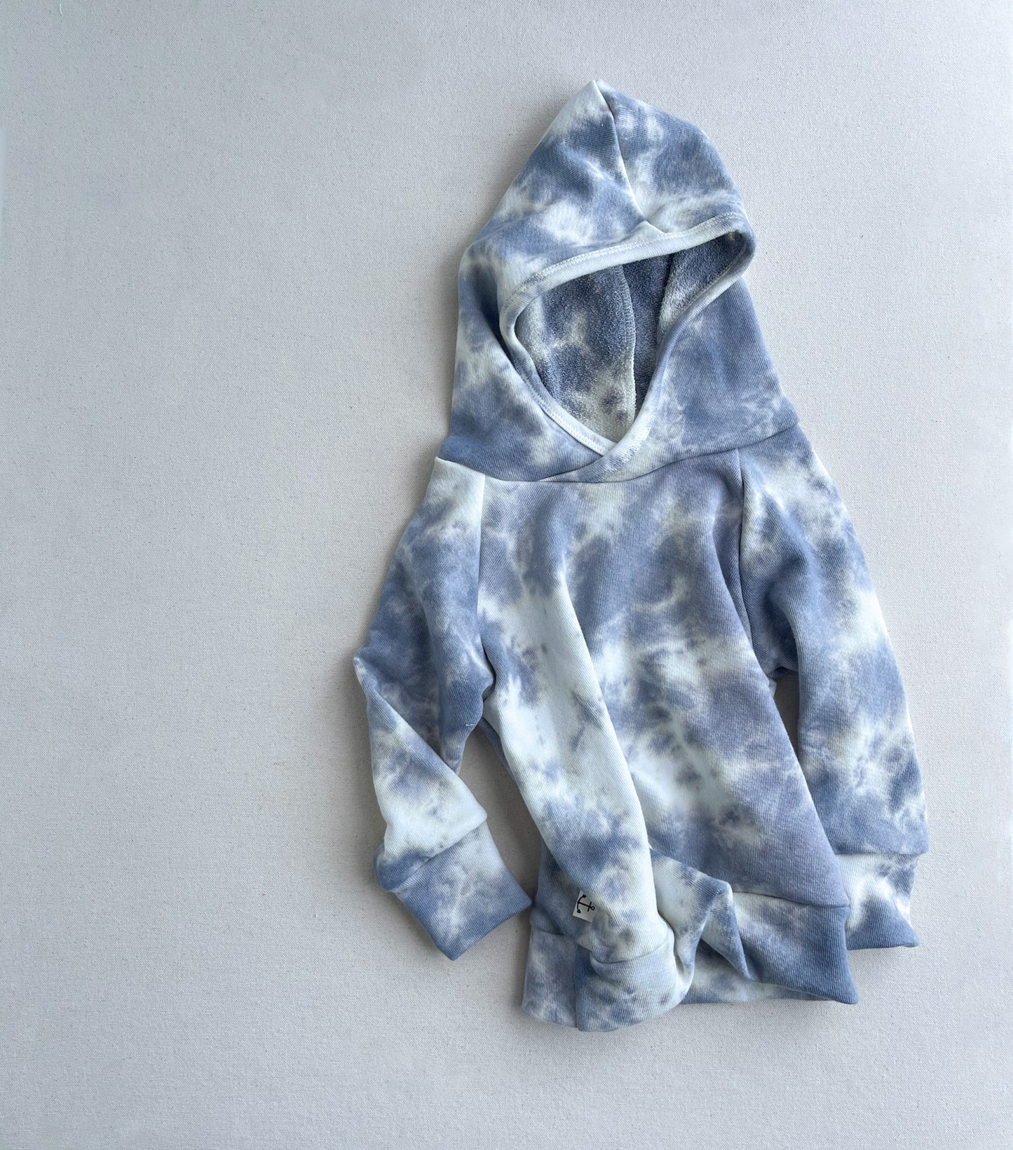 Hand-dyed Classic Hoodie | RAIN CLOUD