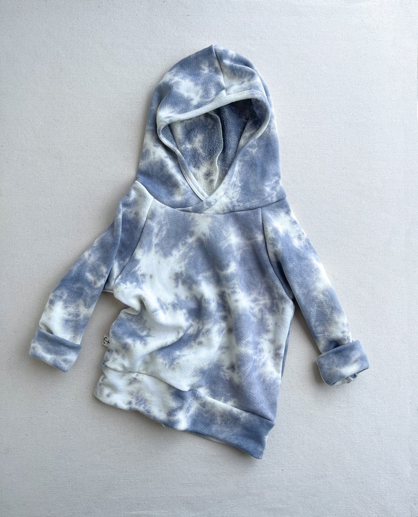 Hand-dyed Classic Hoodie | RAIN CLOUD