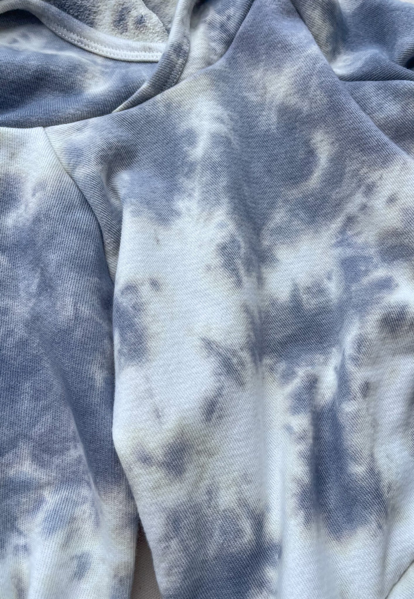 Hand-dyed Classic Hoodie | RAIN CLOUD