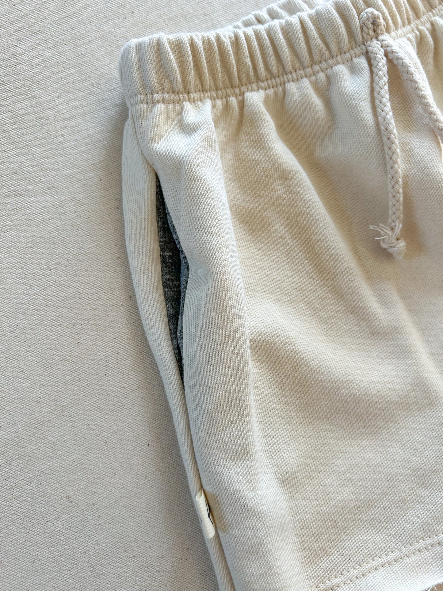 BOY SHORTS | WHITE SAND