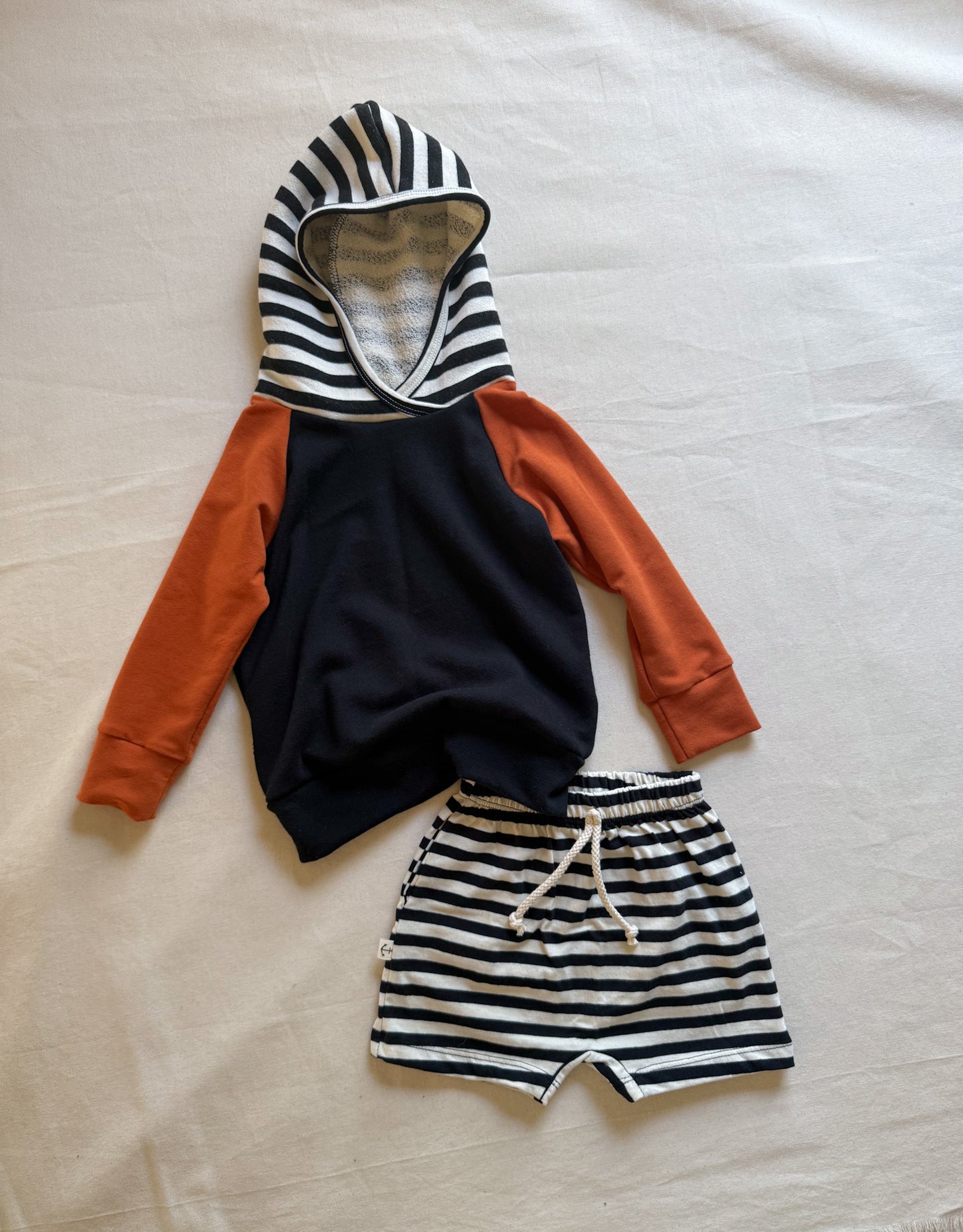 JERSEY BOY SHORTS | MIDNIGHT STRIPE