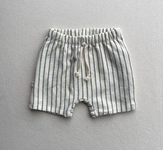 Boy Shorts - Vertical Grey Stripe