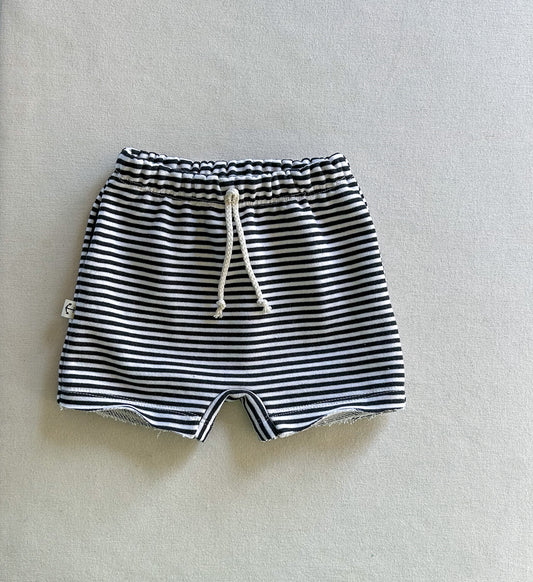 BOY SHORTS | RAVEN STRIPE