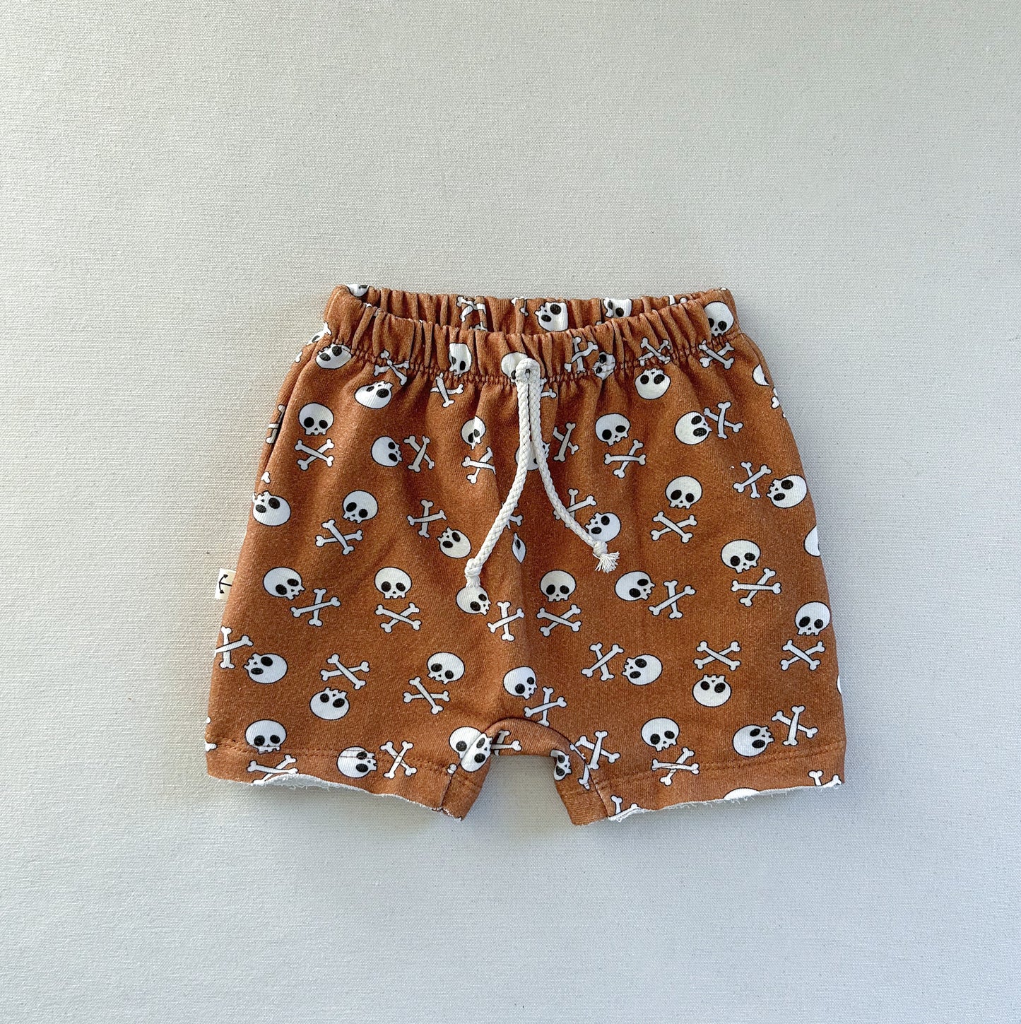 BOY SHORTS | CARAMEL SKULLS ☠️