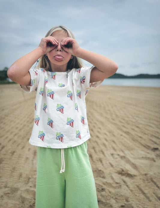 RELAXED TEE | ICE CREAM