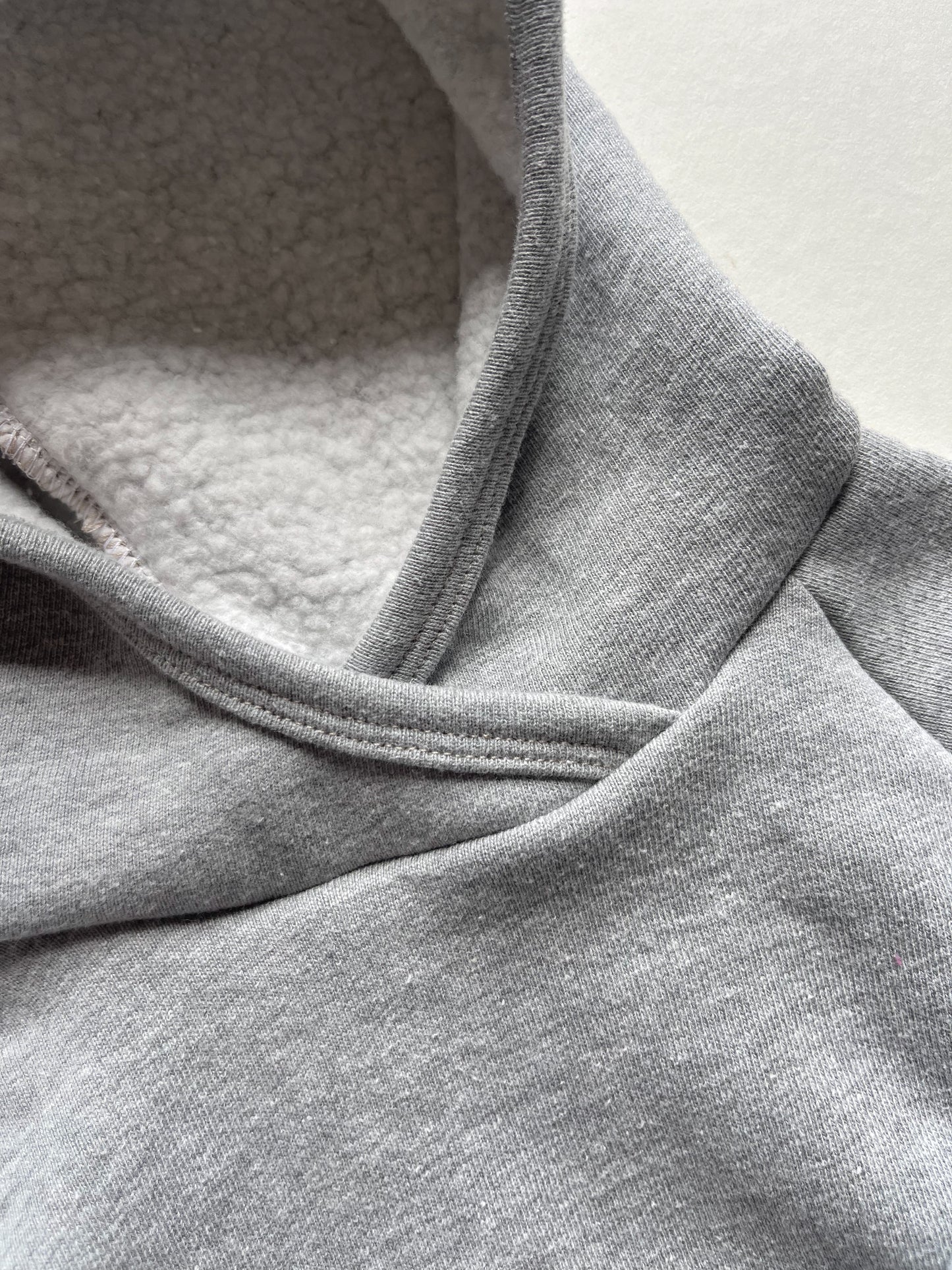 CLASSIC HOODIE | HEATHER GREY SHERPA