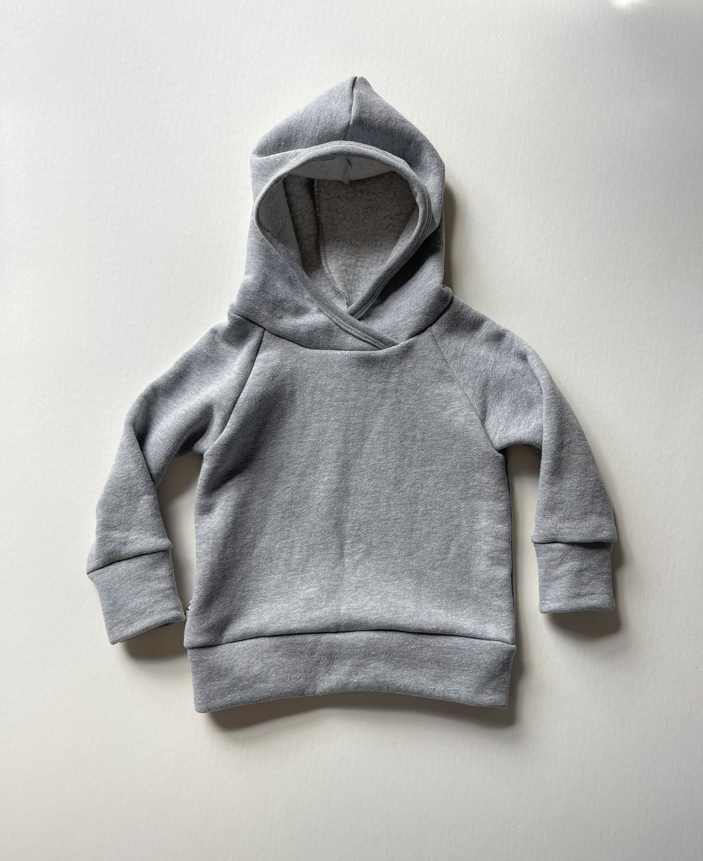 CLASSIC HOODIE | HEATHER GREY SHERPA