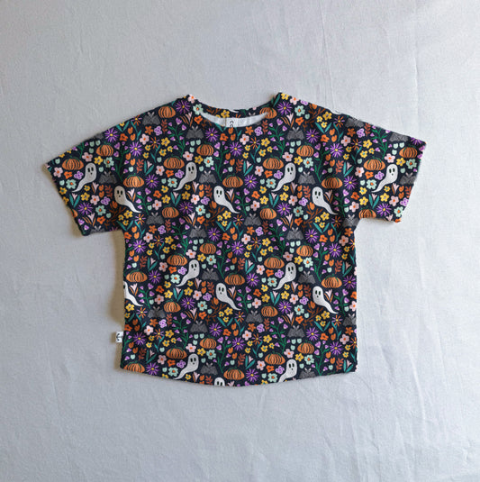 oversized tee | MIDNIGHT BLOOM