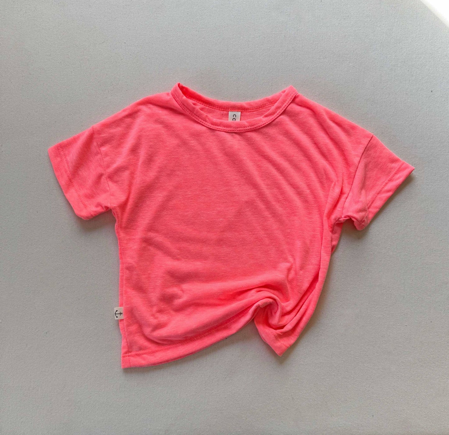 RELAXED TEE | NEON GUAVA