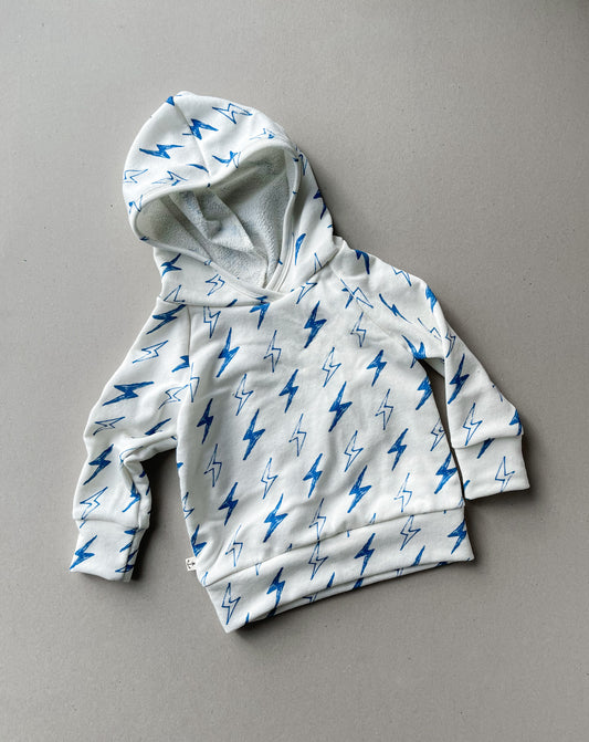 Classic Hoodie | ELECTRIC BLUE BOLTS