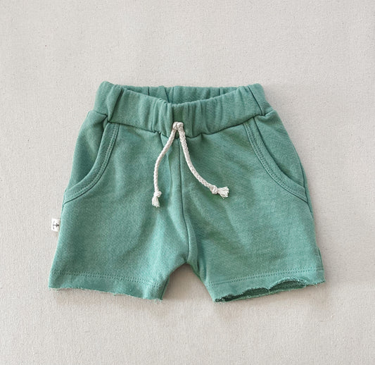 Jogger Shorts - Tropical Green