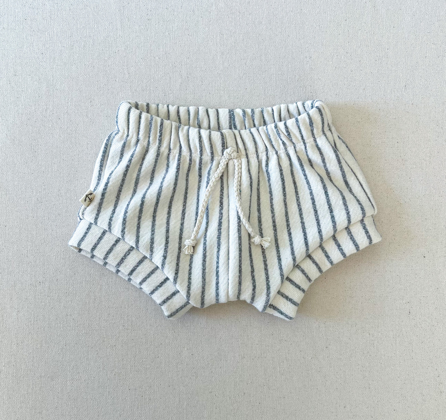 Shorties - Vertical Grey Stripe