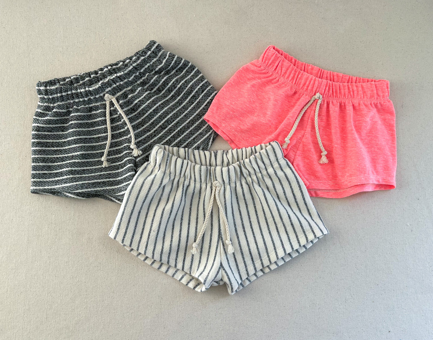 Girl Shorts - Rainforest Stripe