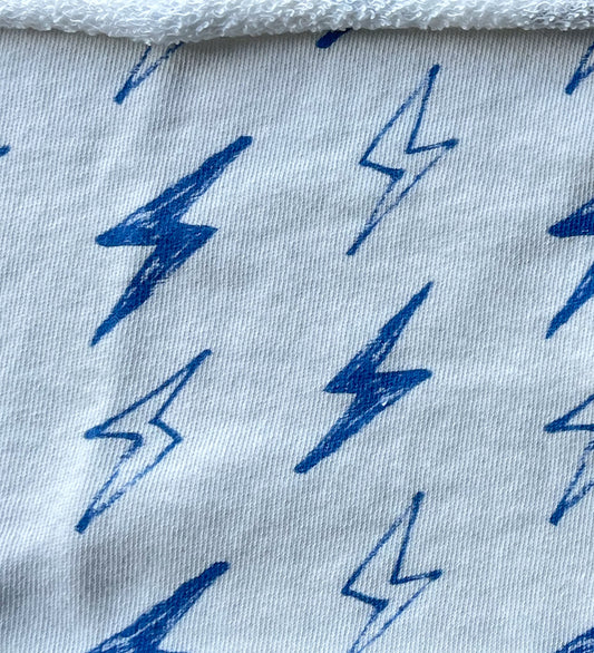 Girl Shorts - Electric Blue Bolts