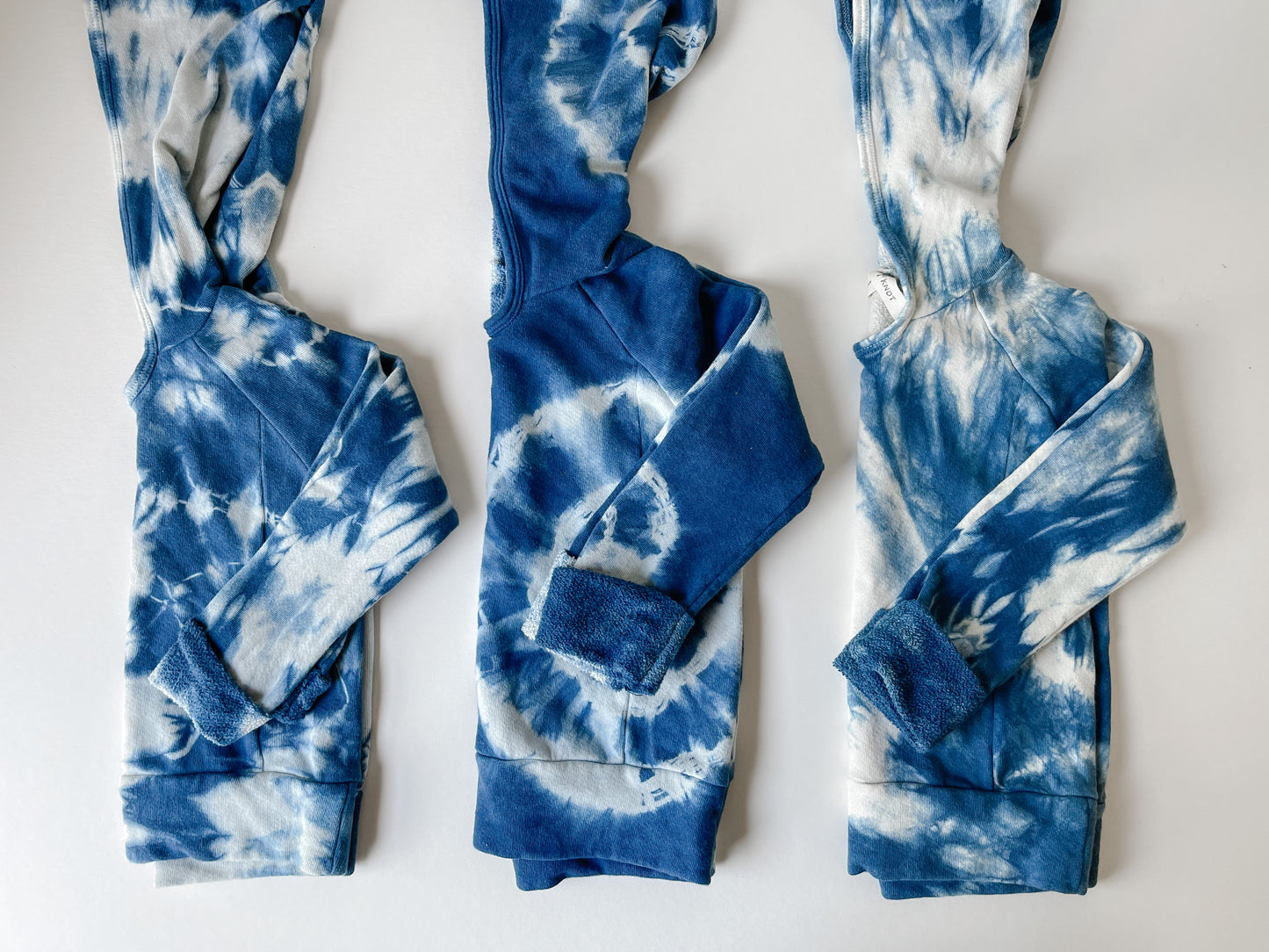 Beach Hoodie - Indigo Tie-dye SUN