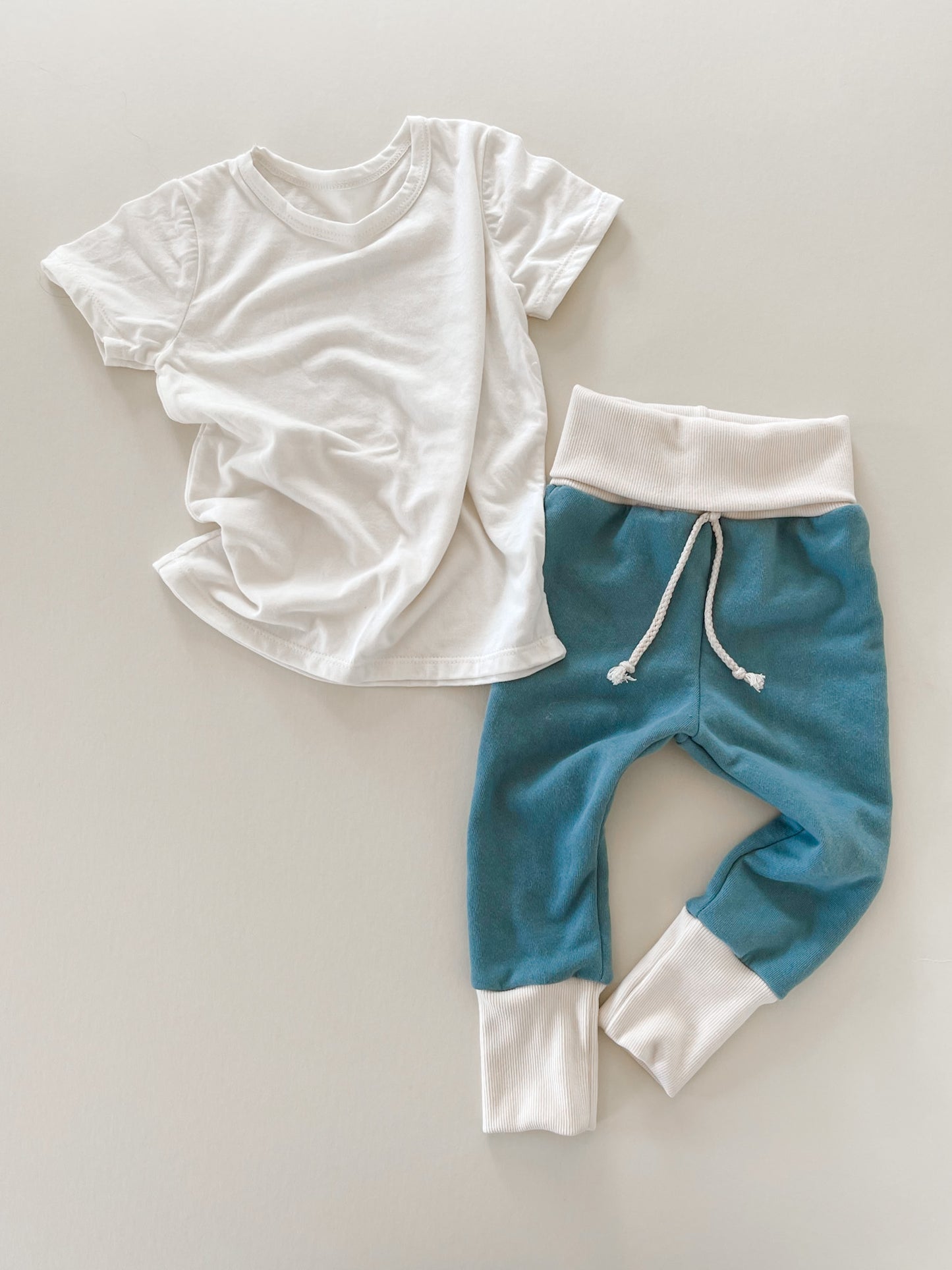 Lounge Sweats - Kingfisher / Cream