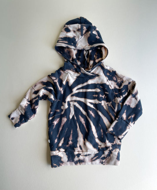 CLASSIC HOODIE - BLACK SAND REVERSE DYE