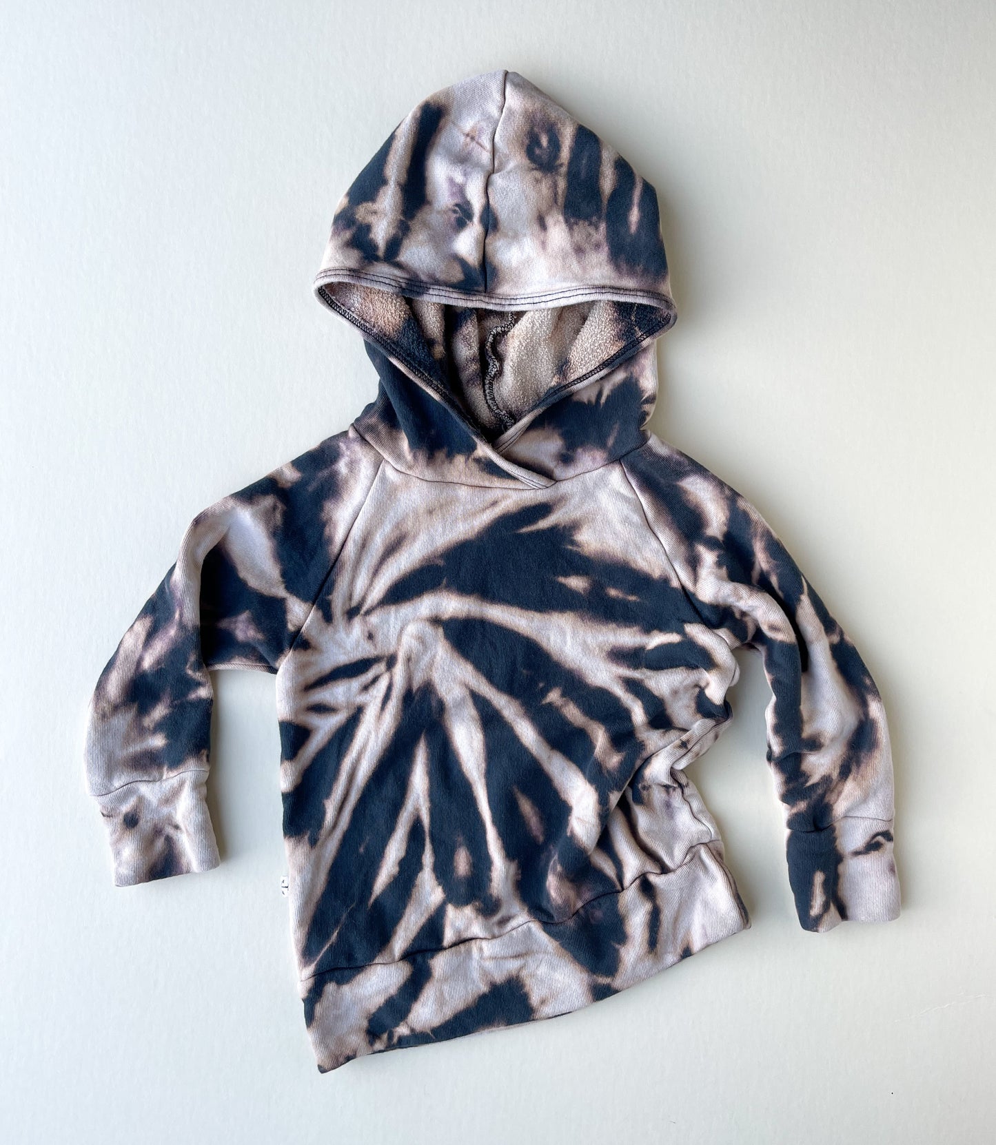 CLASSIC HOODIE - BLACK SAND REVERSE DYE